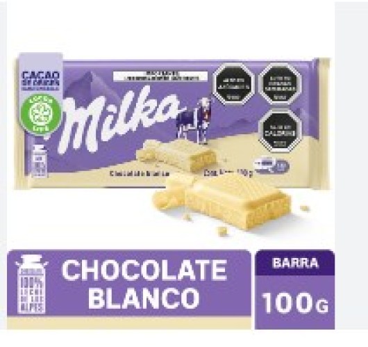 milka blanco